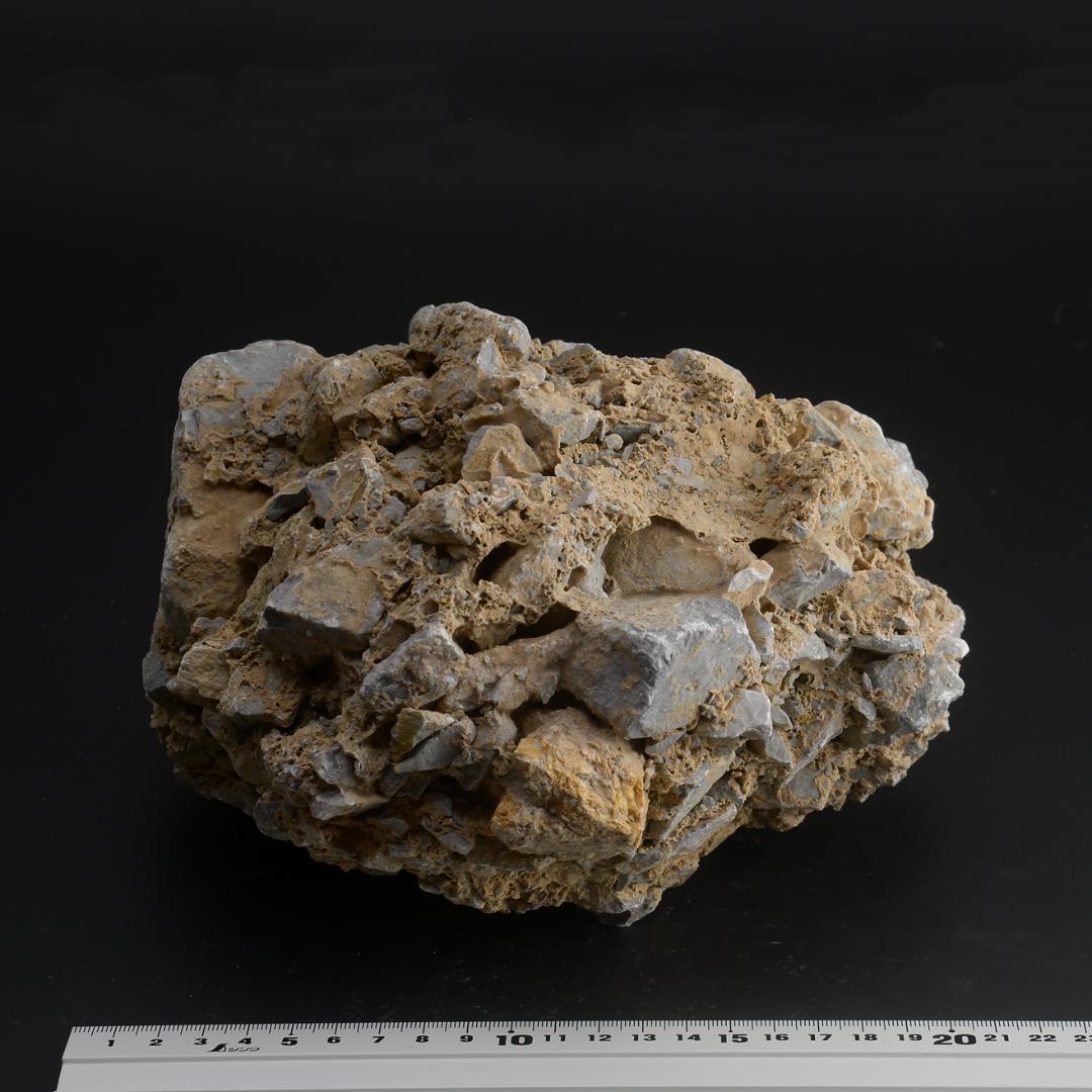 さざれ石（石灰質角礫岩 W21.5cm/D19.2cm/H13.1cm）084