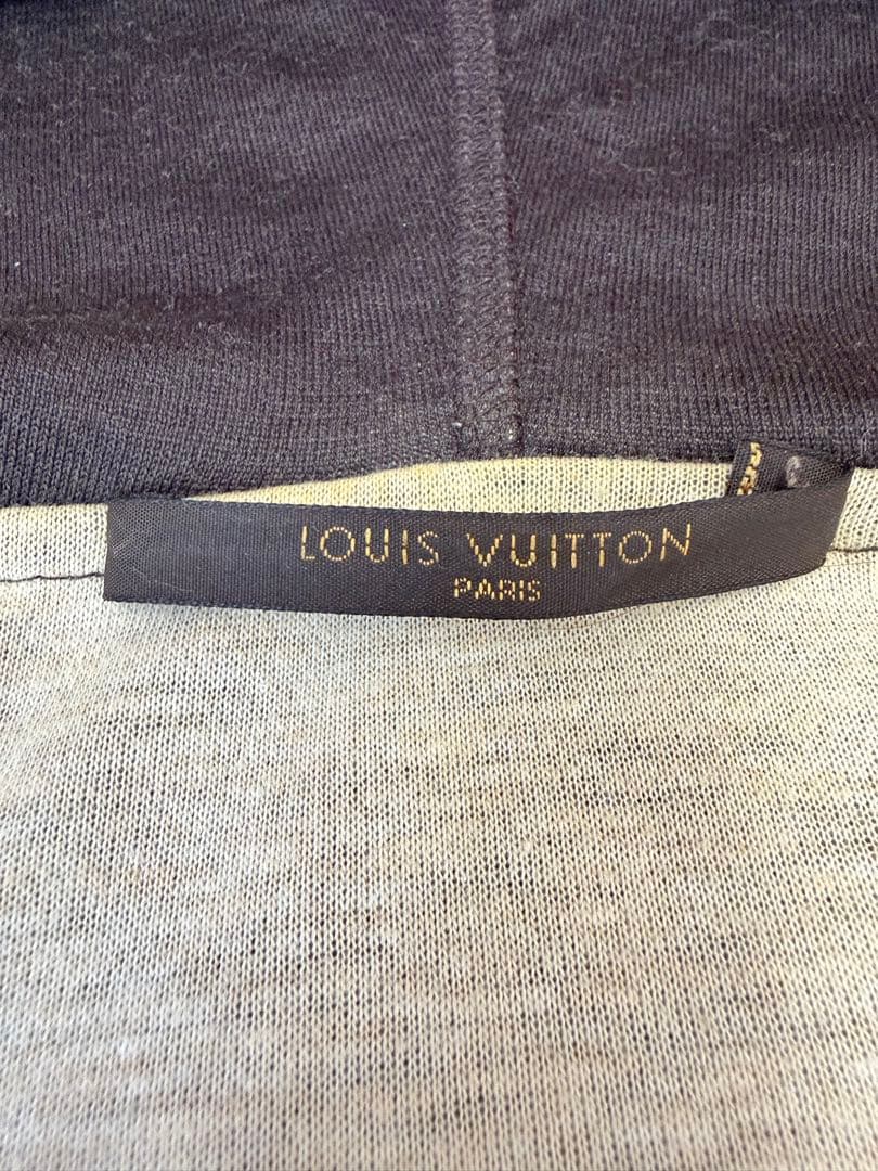 Louis Vuitton ルイヴィトン メンズ フルジップ パーカー 濃茶