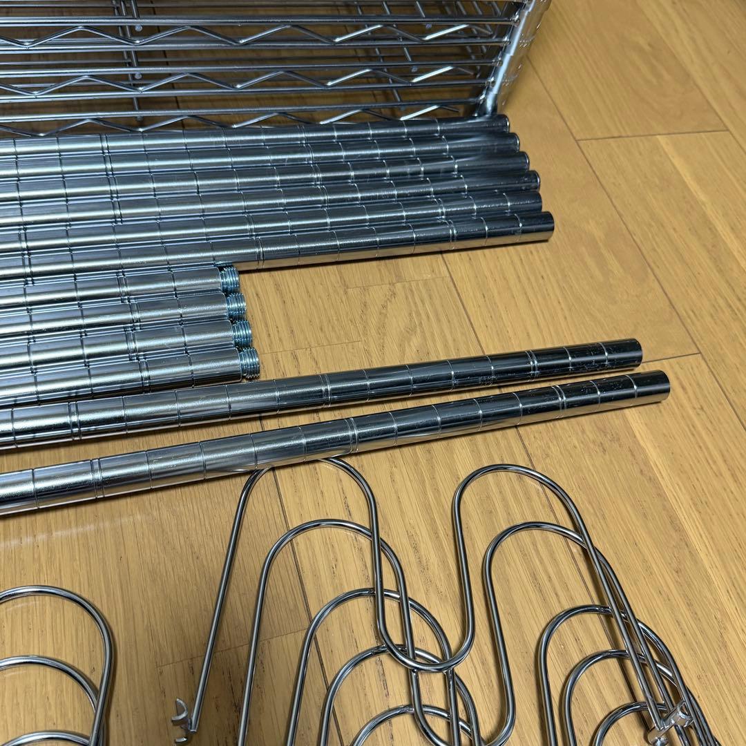 ドウシシャ ルミナスフィール 突っ張りラック 幅90cm MD90-10T