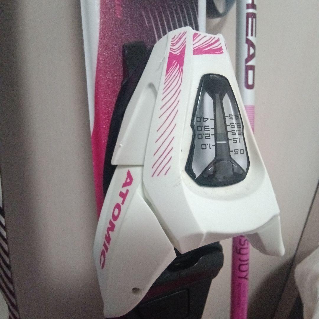 ATOMIC 110cm★ブーツ21−22★ストック ジュニアスキーセット