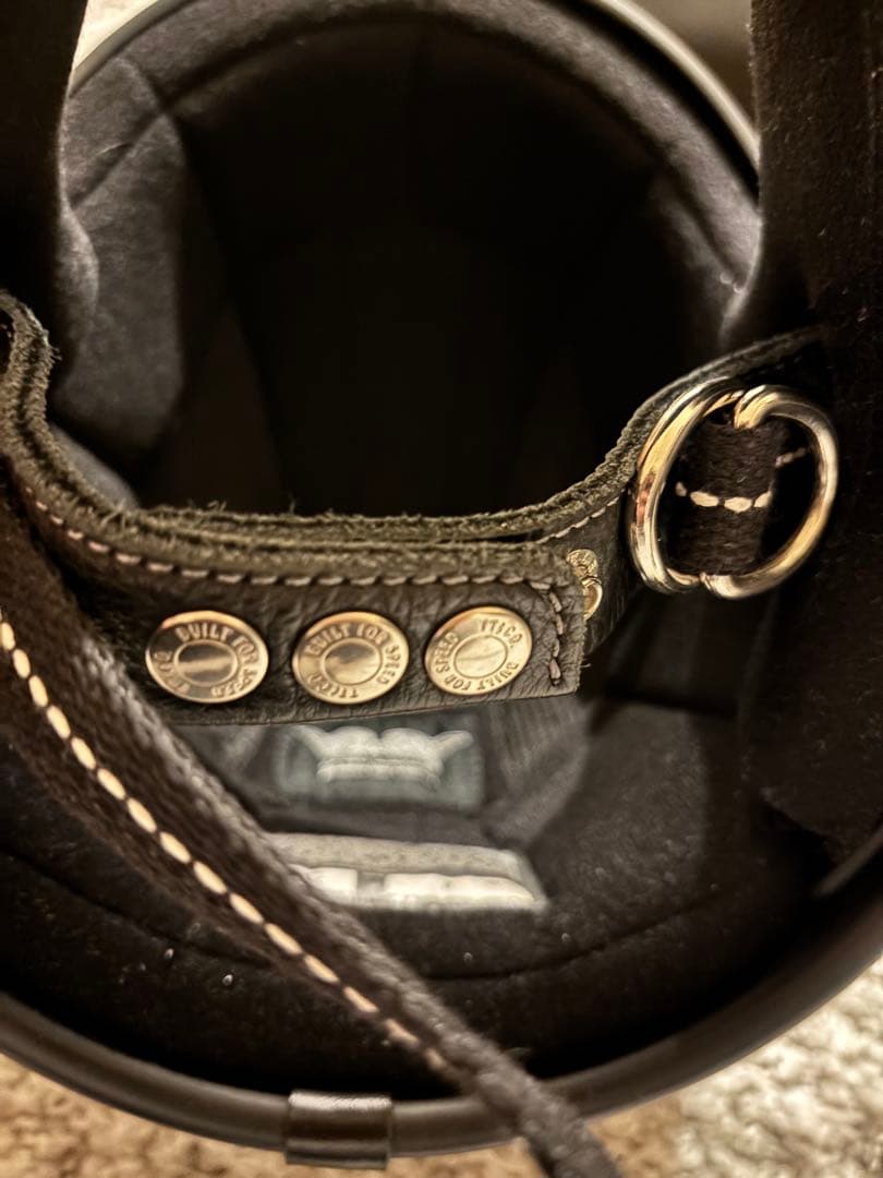 ス*ム様 TT&CO. トゥーカッター 黒　ダブルストラップ