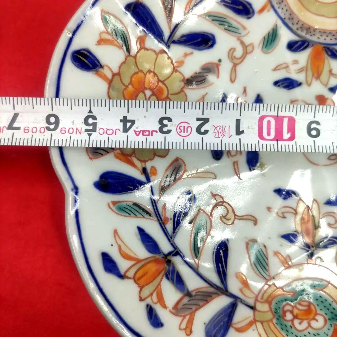 有田焼　伊万里焼　古伊万里　金彩　色絵　小皿　中皿　平皿　5寸皿5客セット