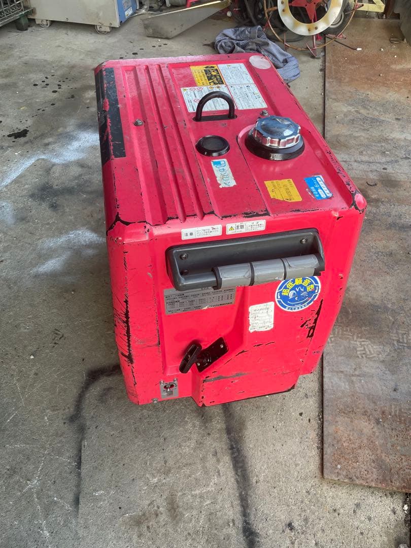 新ダイワエンジン溶接機 発電機 型番：EGW181MS.