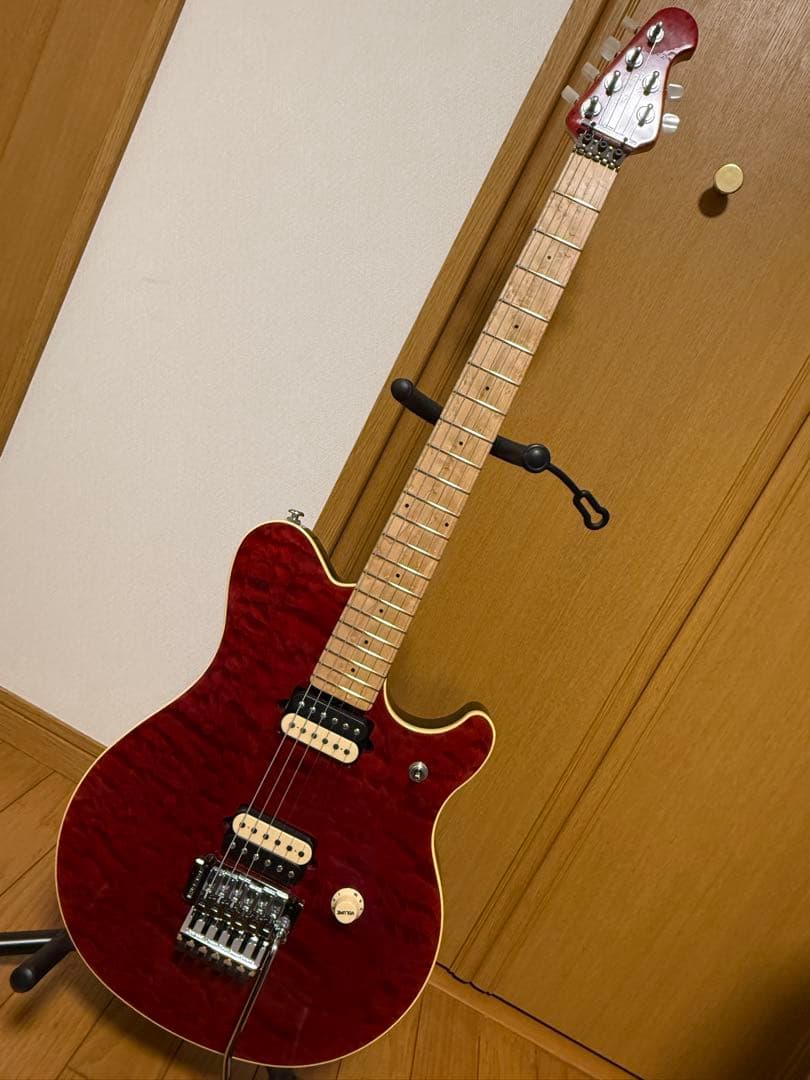 MUSICMAN AXIS EX Trans Red 96年製
