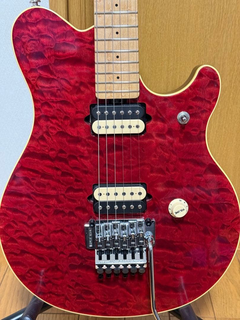 MUSICMAN AXIS EX Trans Red 96年製