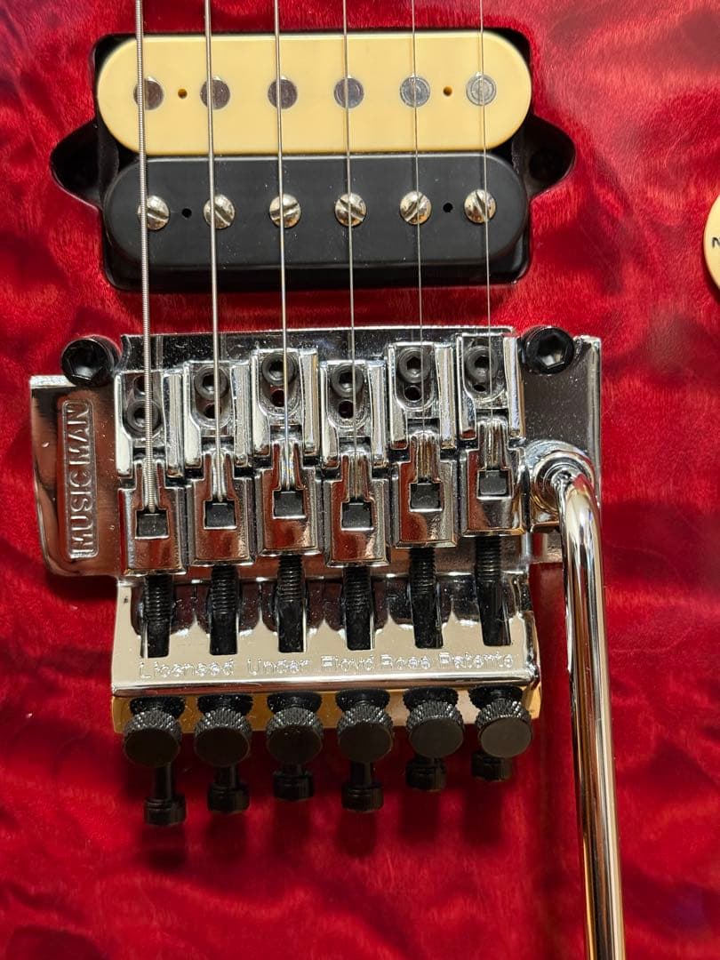 MUSICMAN AXIS EX Trans Red 96年製