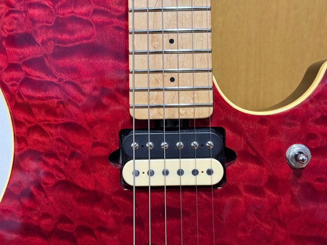 MUSICMAN AXIS EX Trans Red 96年製