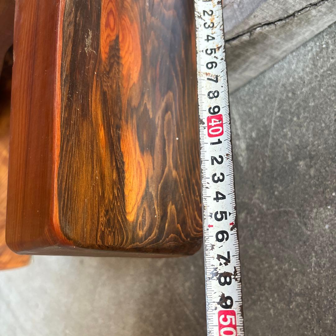 屋久杉輪切り　衝立