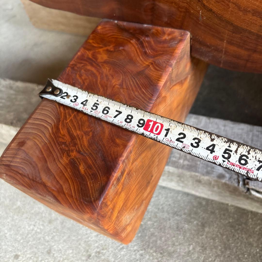 屋久杉輪切り　衝立