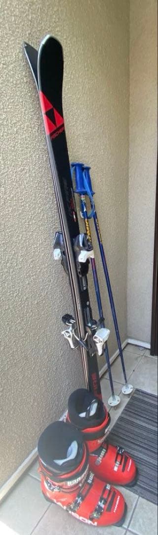 Fisher メンズスキー板、ブーツ、ストック