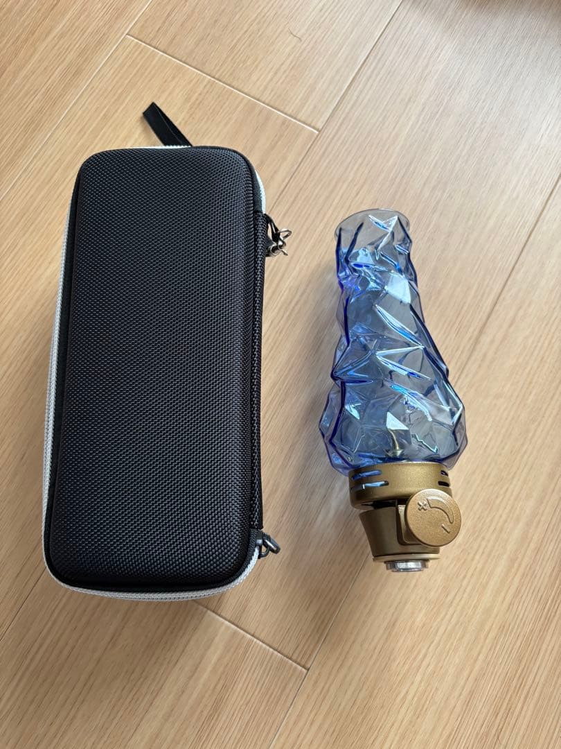 クラッシュアイス　ブルー　Iwatadenki ルミエール　ランタン　収納ケース