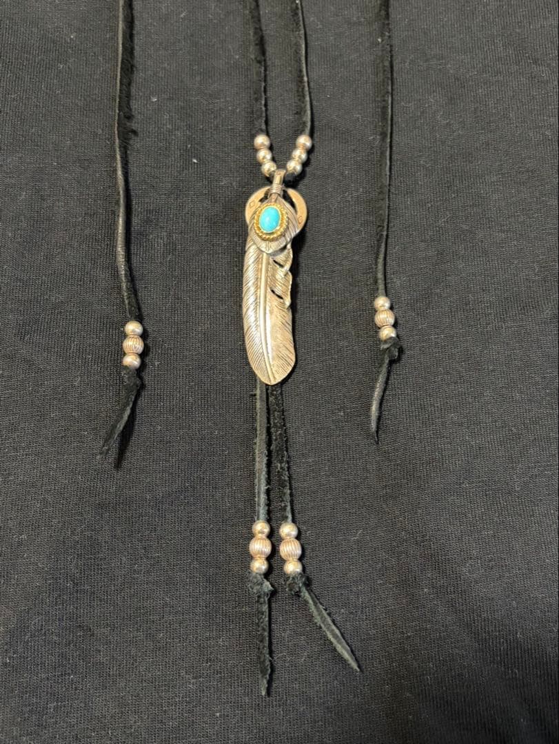 タディアンドキング　Tady & king 特大LL 18K金縄フェザー