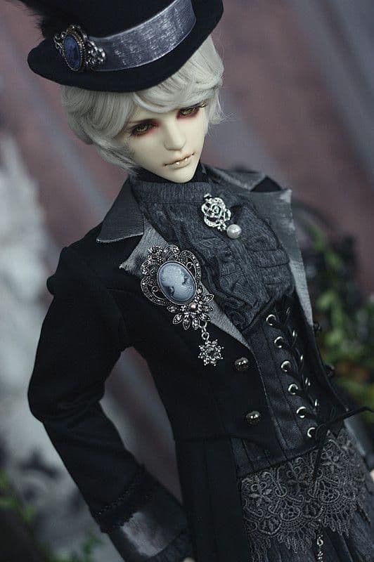 WY101 BJD 人形服 ドール服 灰鷺さん BJD服 騎士 中世纪 7点