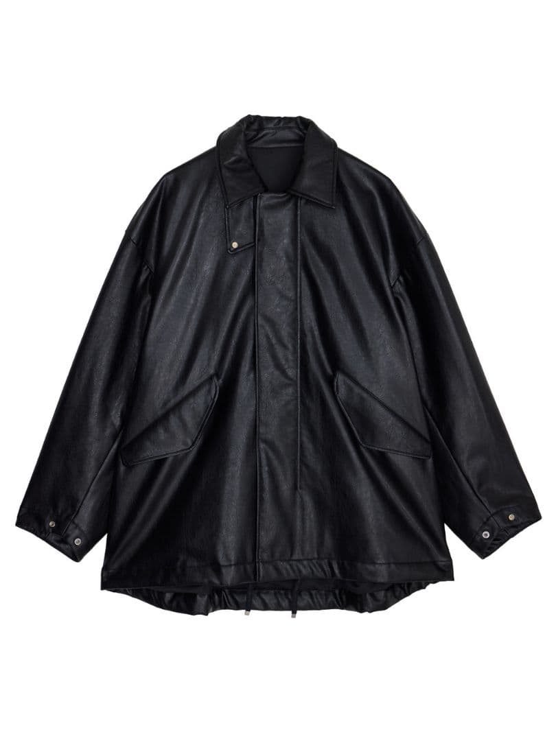 別注 N.HOOLYWOOD Ameri FAKE LEATHER JACKET