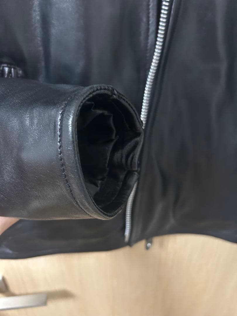 【極美品】Schott 70S シングル ライダース レザー ジャケット XL