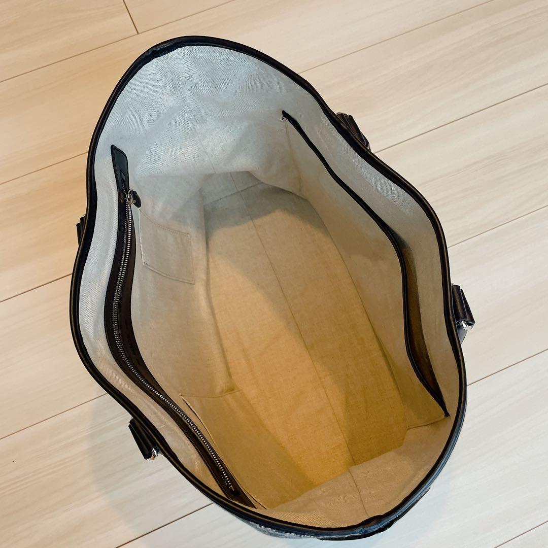 【ベルルッティ】トゥジュール スクリット アラベスク キャンバス