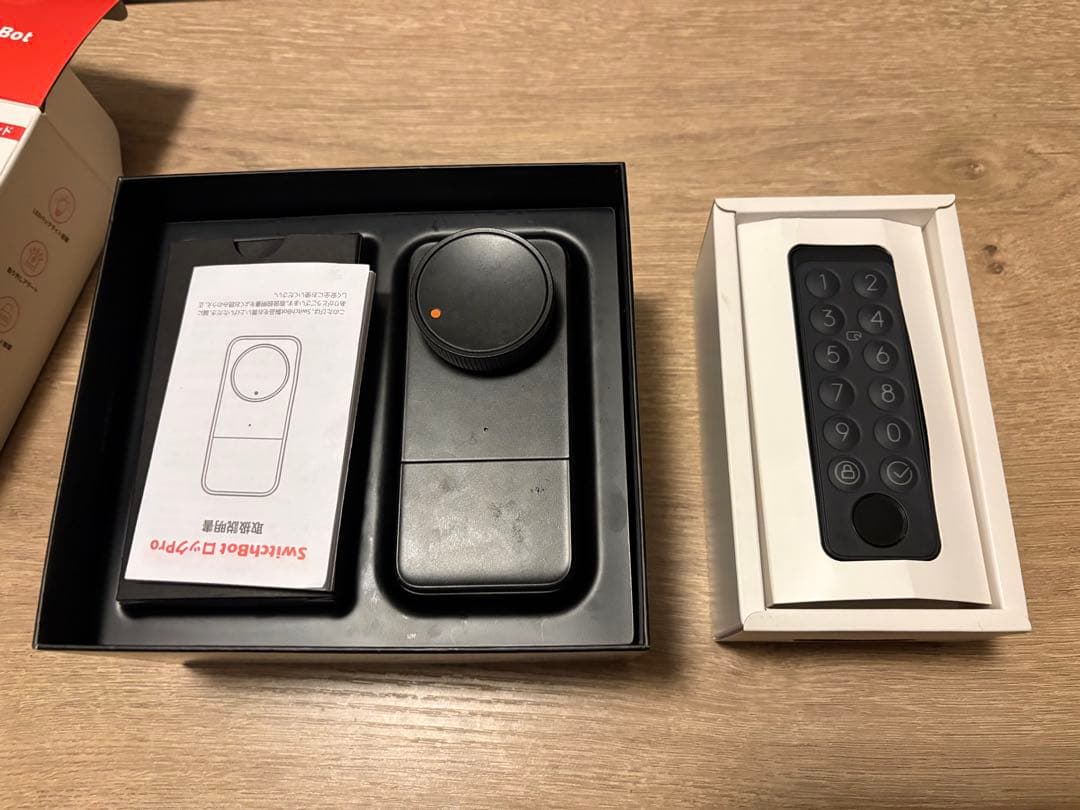 SwitchBot ロックpro スイッチボット 指紋認証パッド セット