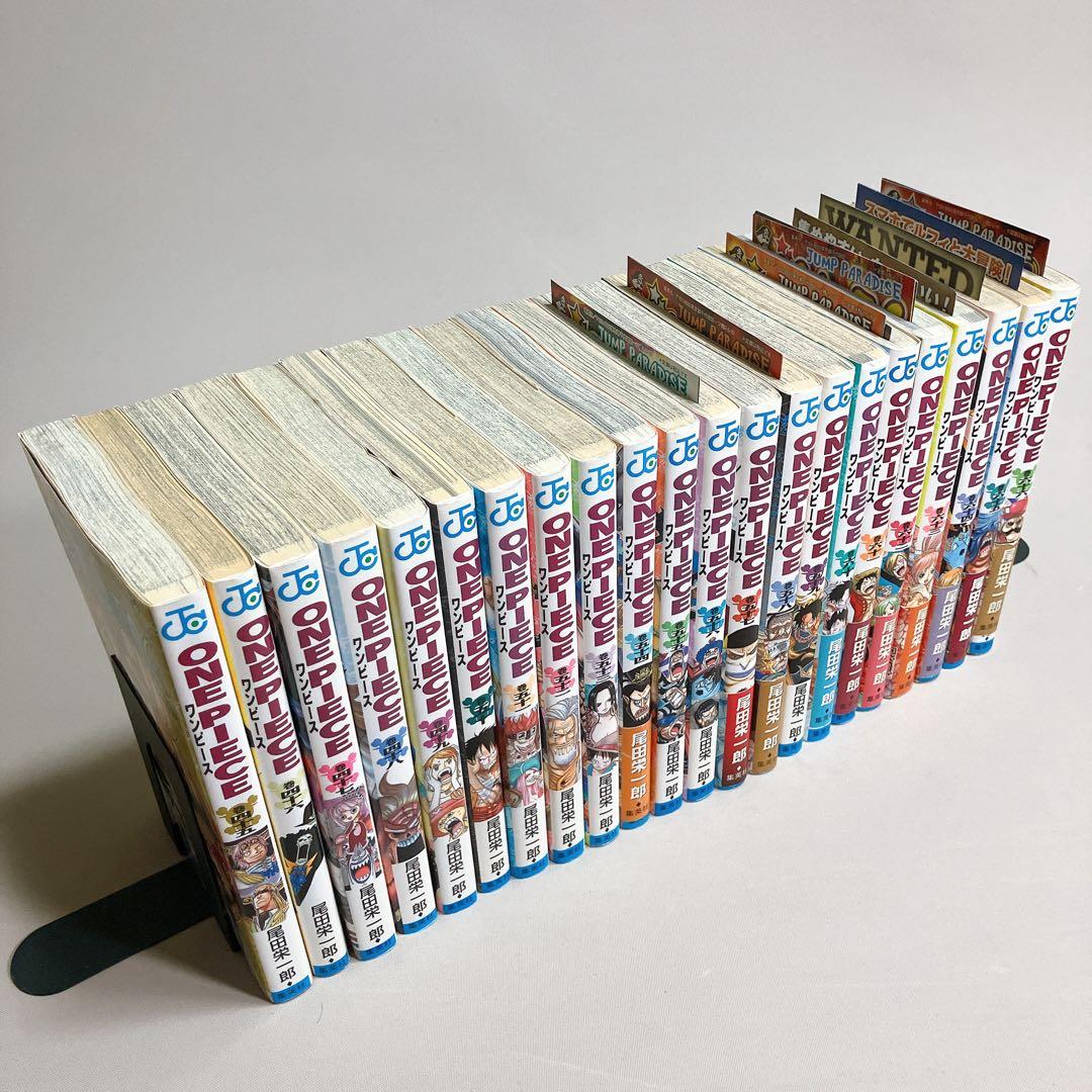 1巻以外は全て初版 ワンピース　１～１１０巻　全巻セット　帯付きチラシ付き多数