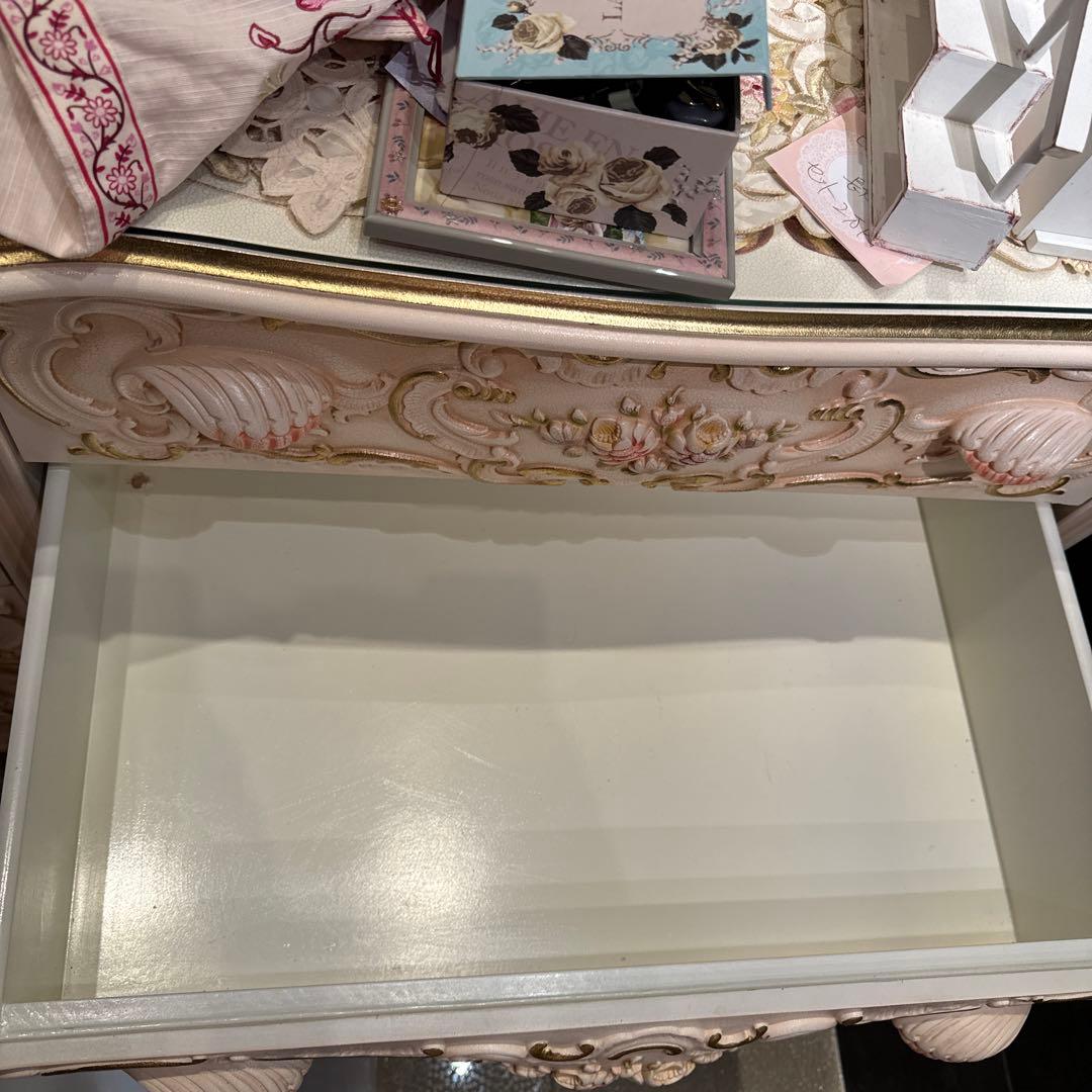 ロココ調　4段2連　チェスト