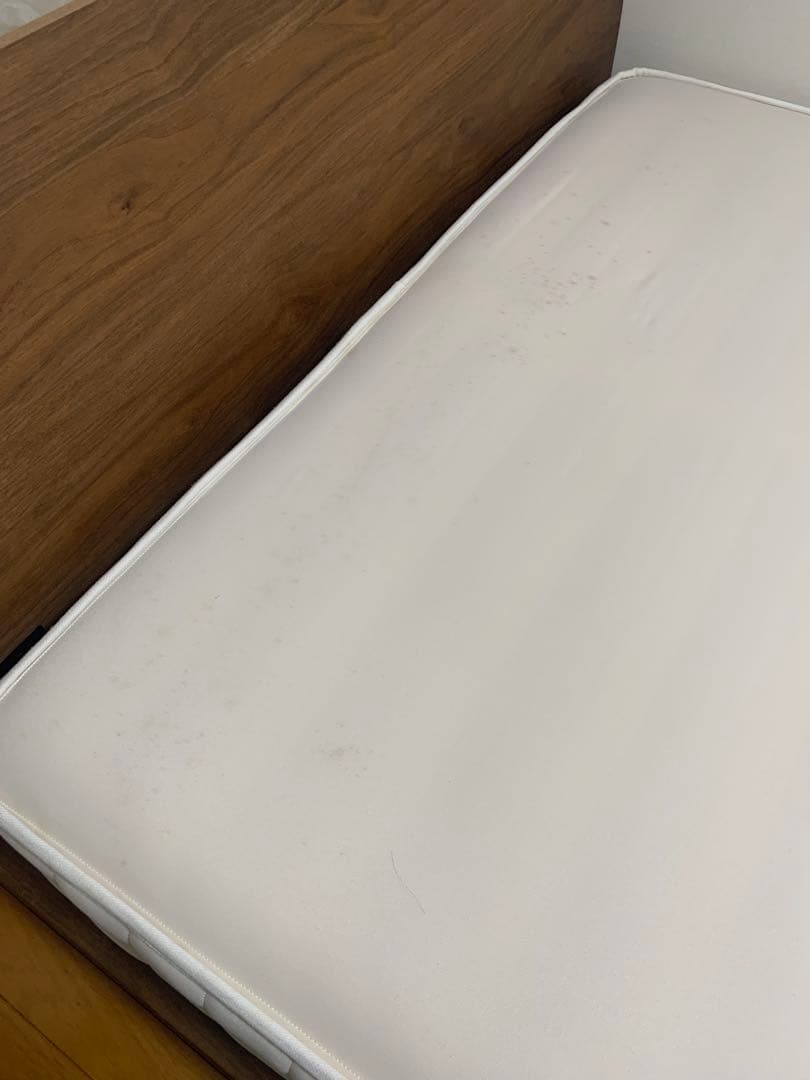 無印　高密度ポケットコイルマットレス・ダブル