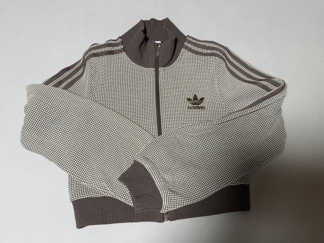 adidas クロップドジャケット M