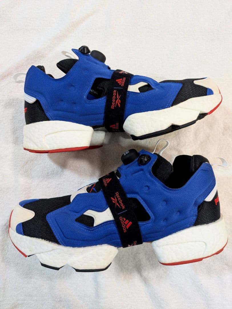 毎日値下げ　着用3回　adidas×Reebokコラボ　ポンプフューリーブースト