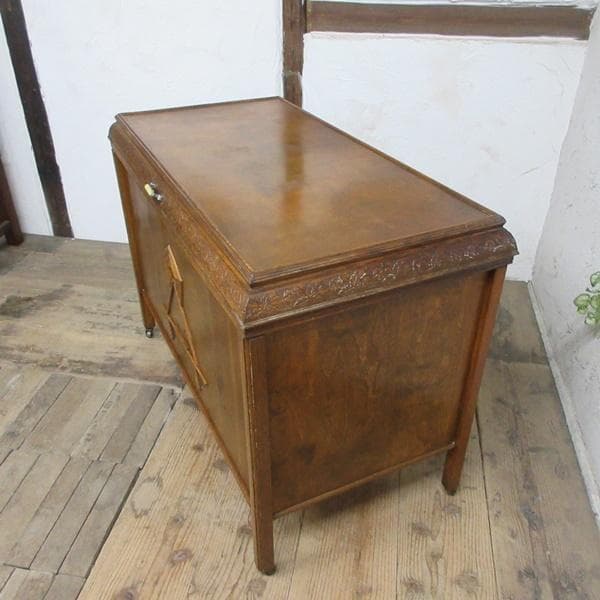 イギリス アンティーク 家具 ブランケットボックス コファ 英国 6886d