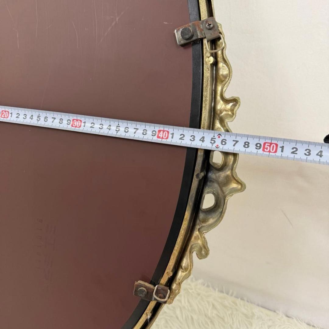 【アンティーク】 ウォールミラー 鏡 壁掛け インテリア　イタリア風　825-3