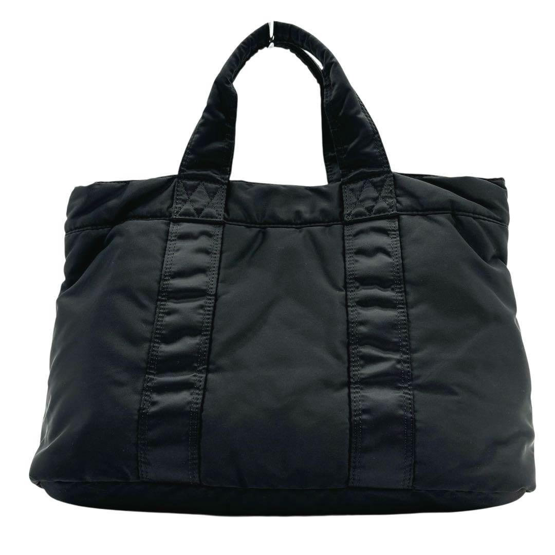 ポーター タンカー A4可 トートバッグ ハンドバッグ 男女可 ナイロン 黒