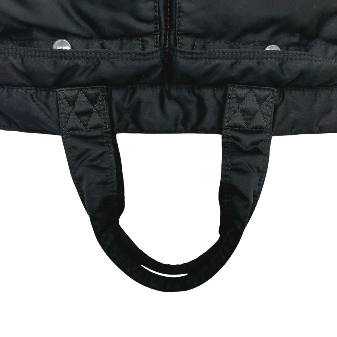 ポーター タンカー A4可 トートバッグ ハンドバッグ 男女可 ナイロン 黒