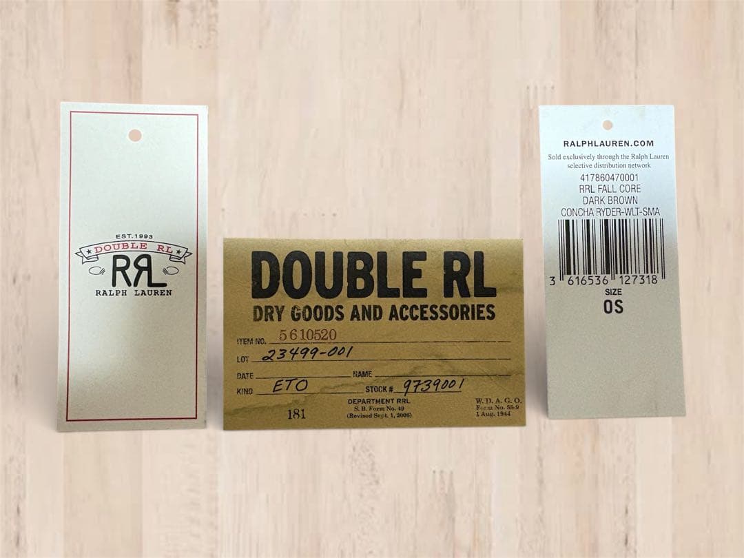RRL 財布 ウォレットチェーン付き