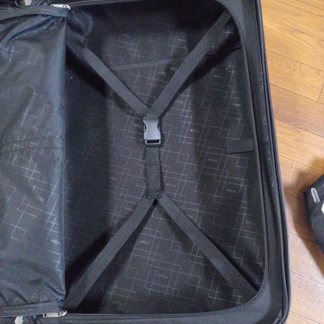 TITAN シルバーキャリーケース 中型 74L