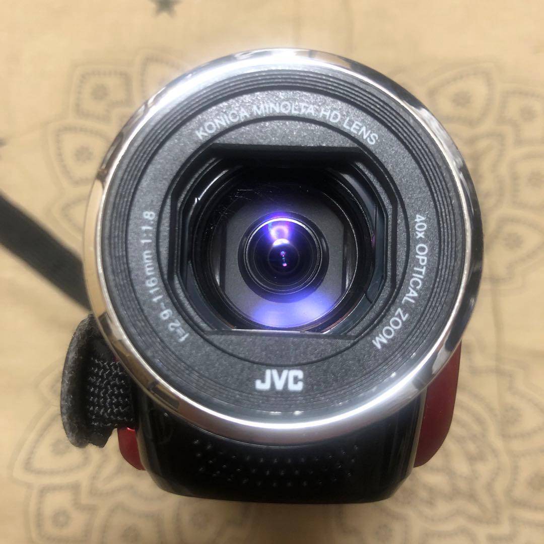 美品 JVC Everio GZ-HM33 バッテリー2個付 ビデオカメラ 完品