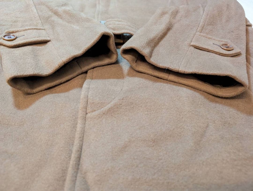 pierre cardin【ウール×カシミア】Balmacaan Coat