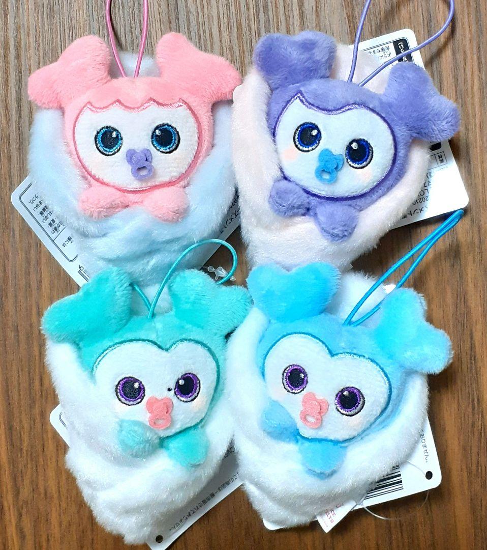 TWICE　おくるみ マスコット　ミナ　サナ　モモ　ナヨン　4点　GiGO限定