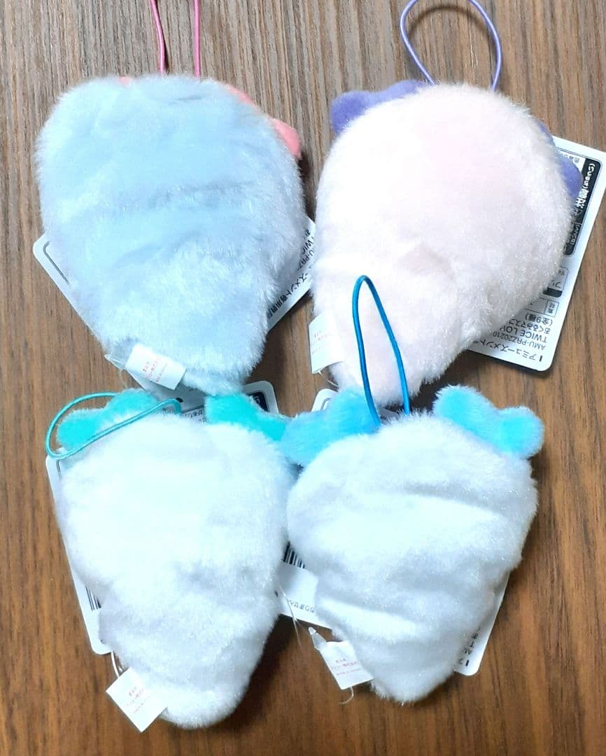 TWICE　おくるみ マスコット　ミナ　サナ　モモ　ナヨン　4点　GiGO限定