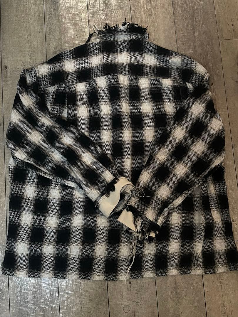 期間限定値下げ☆ミハラヤスヒロ ネルシャツ チェックシャツ