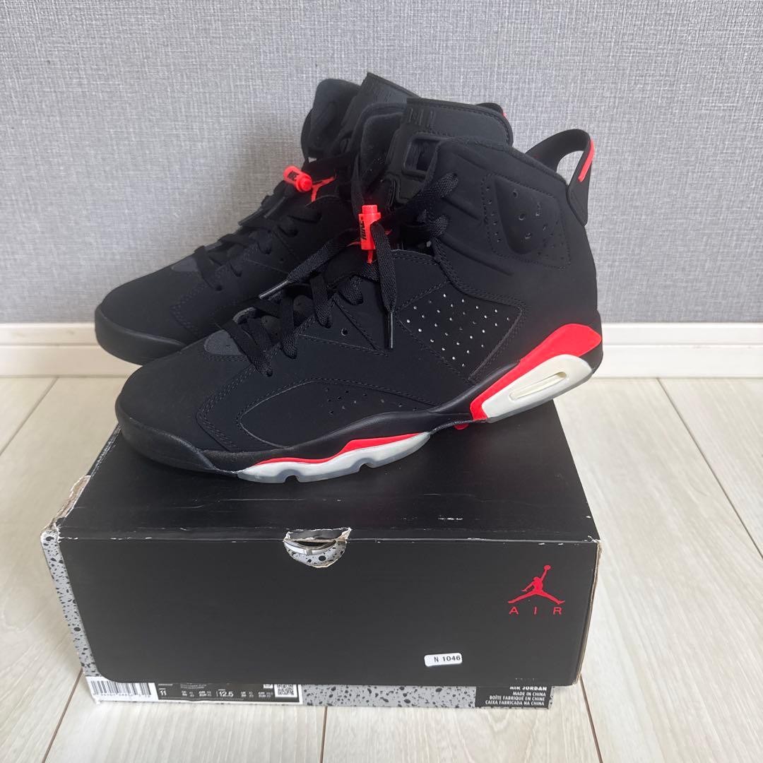 Nike Air Jordan 6 ブラック/レッド