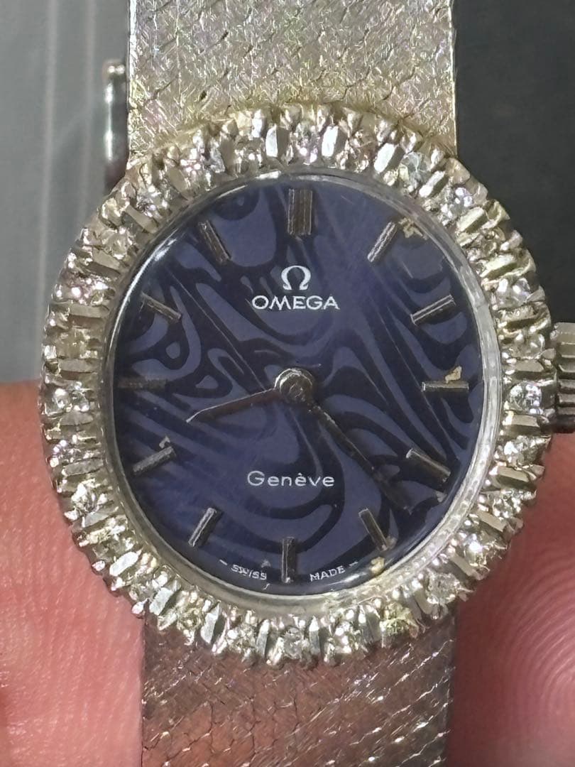 A*k様 OMEGA レディース時計 18k刻印あり 現状品 遺品