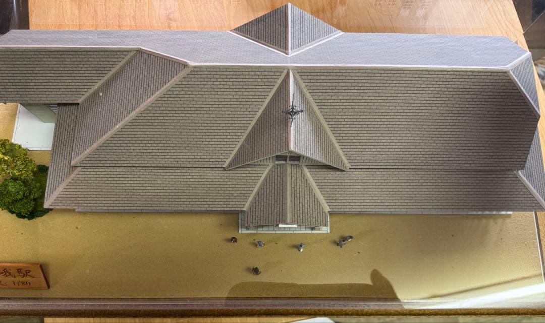 レモン様駅舎模型