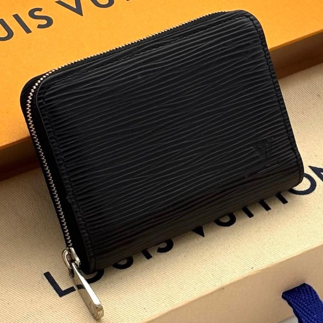 【最高級美品】ルイヴィトン エピ ノワール ジッピーパース ブラック
