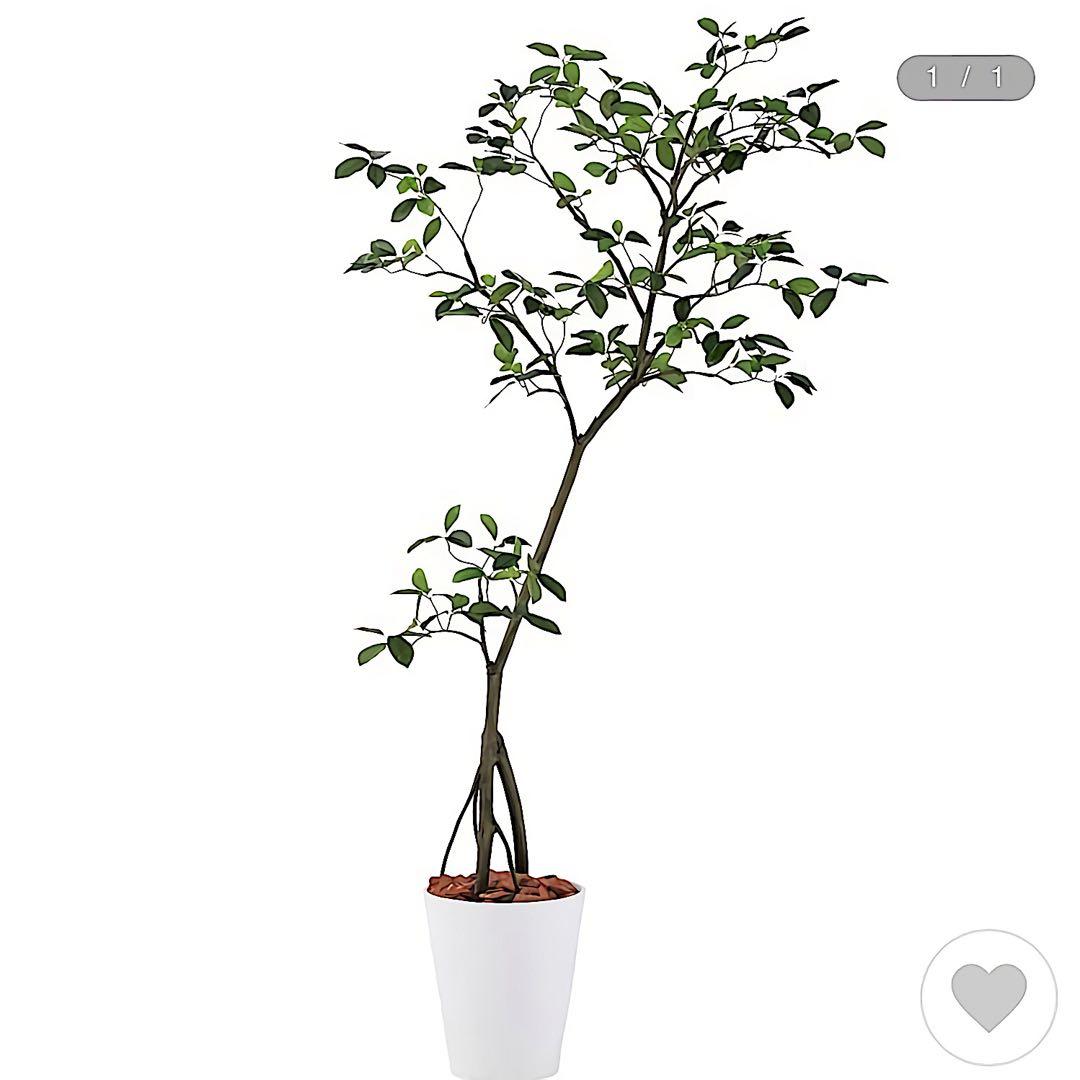 光触媒　人工観葉植物　ウォールグリーン　フェイクグリーン　ガジュマル150