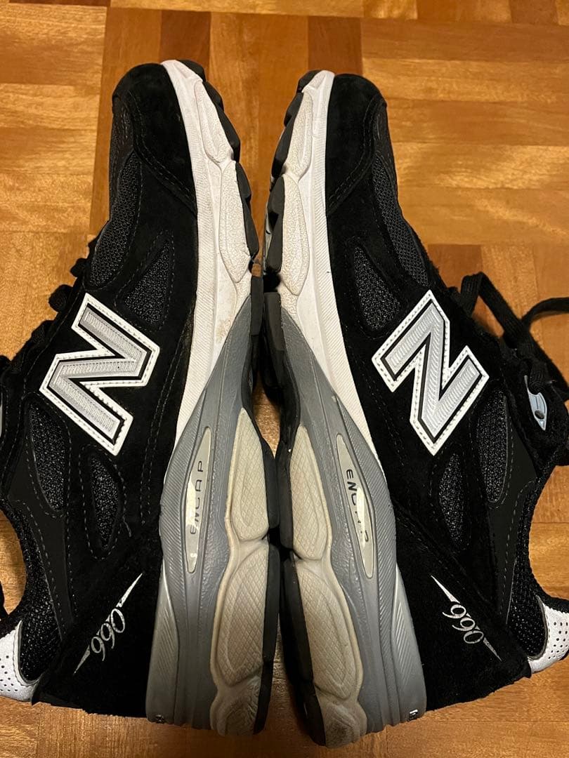 New Balance 990 ブラック スニーカー