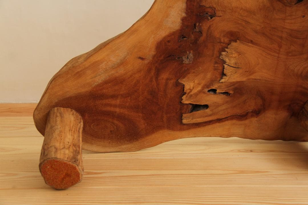 一枚板　ローテーブル