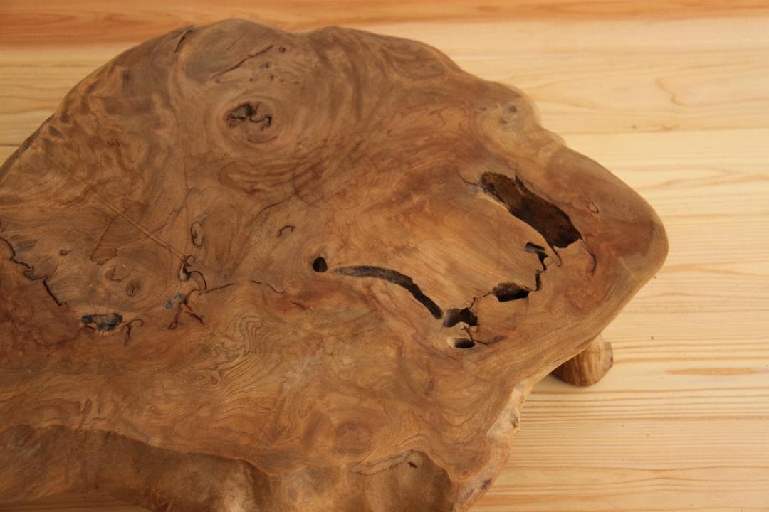 一枚板　ローテーブル