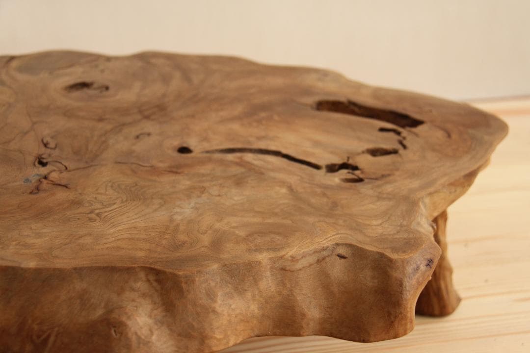 一枚板　ローテーブル