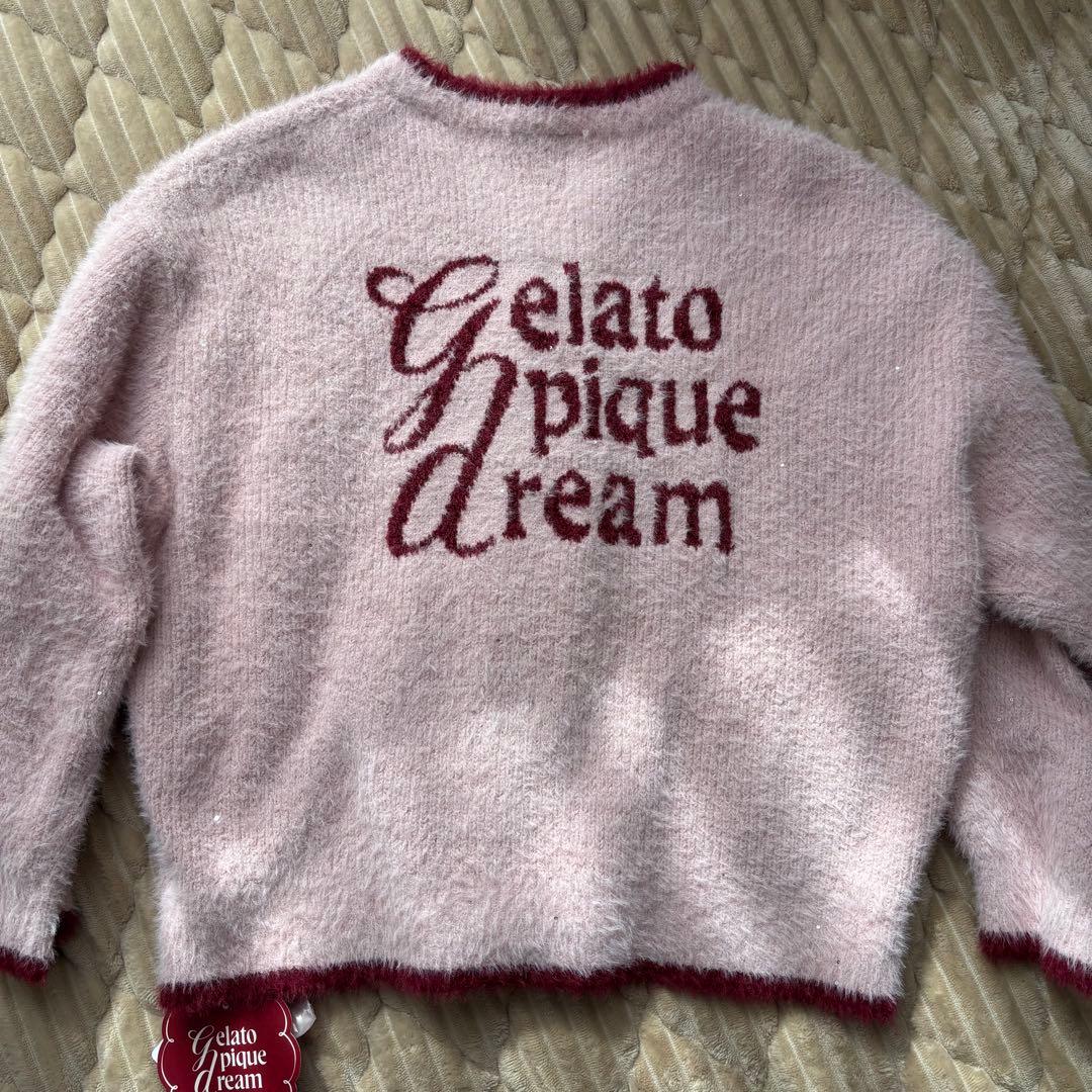 Gelato Pique カーディガン ピンク