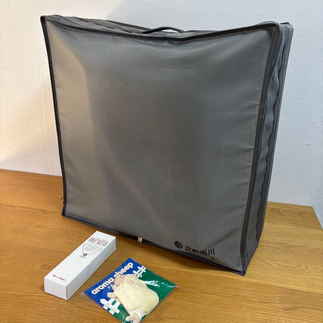未使用タグ付き 日本製　新品　京都西川 ウール入り敷パッド あったか寝具