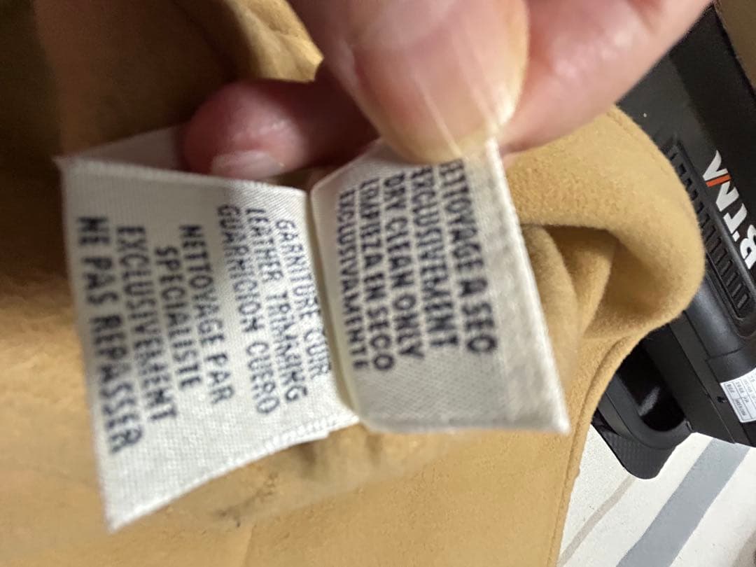 未使用級極美品　HERMES ケリー金具カシミヤダッフルコート 36キャメル