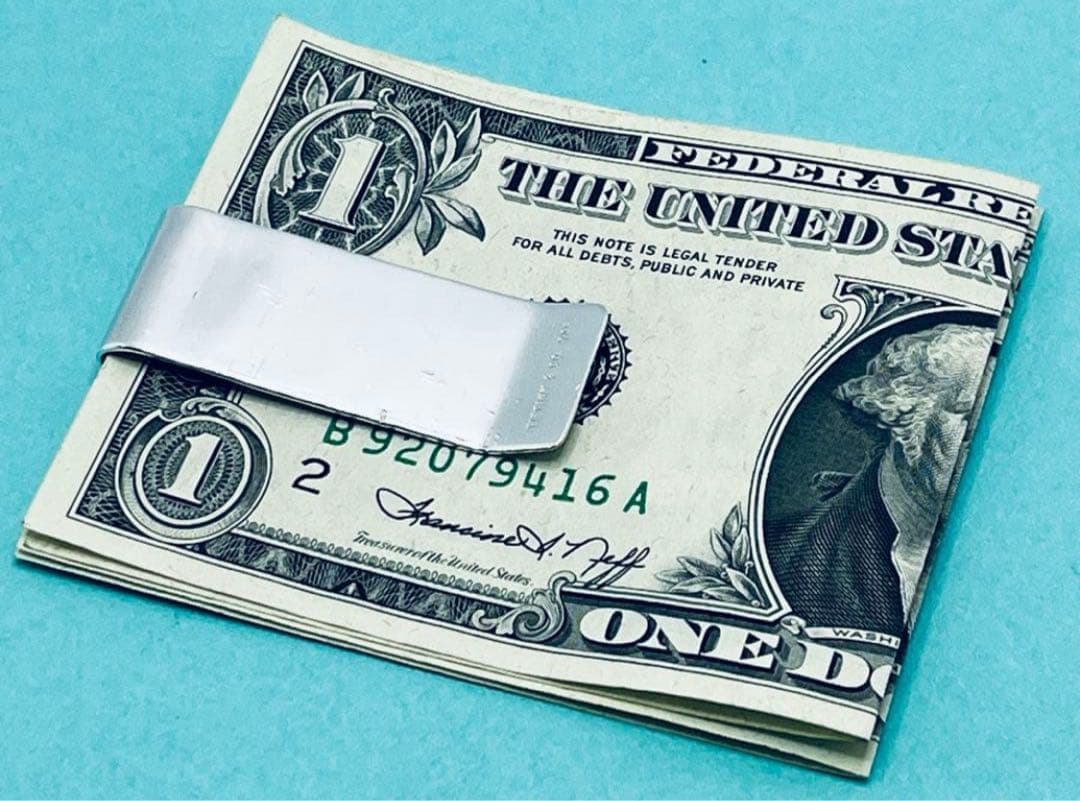 h646 オールド　ティファニー　1837 マネークリップ　シルバー　925